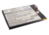 Battery for Pandigital R80B452 MLP656095 3.7V Li-Polymer 3500mAh / 12.95Wh