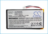 Battery for Sony PRS-600 A98927554931, A98941654402 3.7V Li-Polymer 800mAh