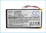 Battery for Sony PRS-600/BC A98927554931, A98941654402 3.7V Li-Polymer 800mAh
