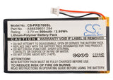 Battery for Sony PRS-700BC A98839601 294 3.7V Li-Polymer 800mAh / 2.96Wh