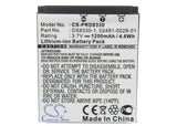 Battery for Rollei Prego DP8330 02491-0028-00, 02491-0028-01 3.7V Li-ion 1250mAh