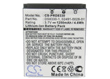 Battery for Medion Traveler DC-8600 02491-0028-01 3.7V Li-ion 1250mAh / 4.63Wh