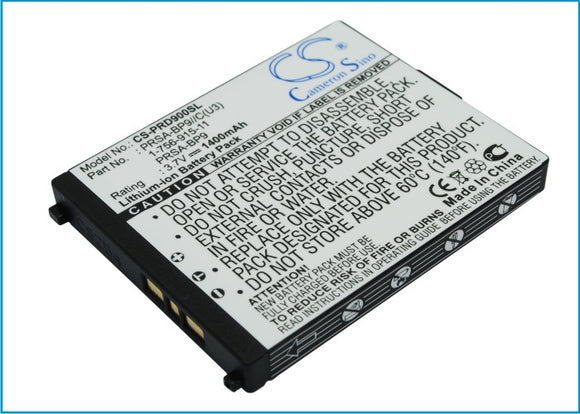 Battery for Sony Portable Reader PRS-900BC 1-756-915-11, PRSA-BP9, PRSA-BP9//C(U
