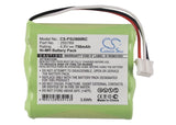Battery for Philips TSU7000/37 255789 4.8V Ni-MH 750mAh