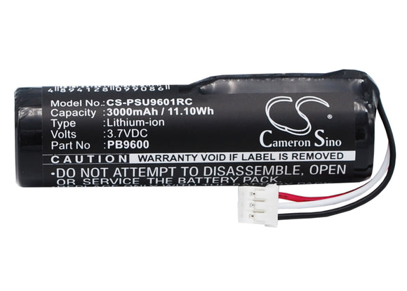 Battery for Philips Pronto TSU-9800 2422 526 00208, PB9600 3.7V Li-ion 3000mAh /