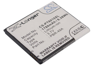 Battery for AT&T Flex 4G 3.7V Li-ion 1780mAh / 6.59Wh