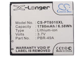 Battery for AT&T Flex 4G 3.7V Li-ion 1780mAh / 6.59Wh