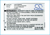Battery for Verizon Breakout 3.7V Li-ion 1400mAh / 5.6Wh
