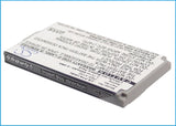 Battery for Pantech A100 PBS-A100 3.7V Li-ion 650mAh