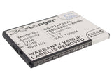 Battery for Pantech T100K BAT-7000M 3.7V Li-ion 1800mAh / 6.66Wh