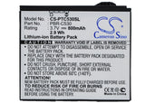 Battery for Pantech Vega 5HTB0045B0A, PBR-C530 3.7V Li-ion 800mAh