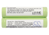 Battery for Panasonic KX-TG6531B HHR-4DPA, HHR-55AAABU 2.4V Ni-MH 700mAh / 1.68W
