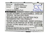 Battery for Pharos Mercury 619 A83TA000F, PZX95 3.7V Li-ion 1400mAh / 5.2Wh