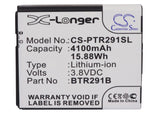 Battery for Pantech MHS291L BTR291B 3.8V Li-ion 4100mAh / 15.88Wh