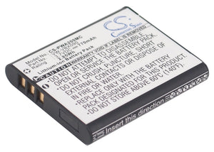 Battery for Panasonic HX-WA03H VW-VBX090, VW-VBX090E, VW-VBX090E-W 3.7V Li-ion 7