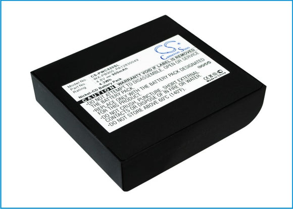 Battery for Panasonic PB-900I PA12830049, WX-PB900 4.8V Ni-CD 900mAh