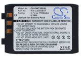 Battery for Panasonic WX-CT2050 2050BAT, 2051BAT, PA12110026, WX-C2050BAT 3.7V L
