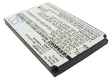 Battery for Sirius GEX-XMP3 L01L40321, TBS100551042, XM-6900-0004-00 3.7V Li-ion