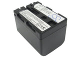 Battery for Sony CCD-TRV308 NP-FM70, NP-FM71, NP-QM70, NP-QM71 7.4V Li-ion 2800m