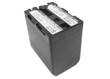 Battery for Sony DCR-PC115 NP-FM90, NP-FM91, NP-QM90, NP-QM91 7.4V Li-ion 4200mA
