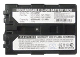 Battery for Sony DCR-TRV730 NP-FM90, NP-FM91, NP-QM90, NP-QM91 7.4V Li-ion 4200m