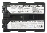 Battery for Sony DCR-DVD301 NP-FM90, NP-FM91, NP-QM90, NP-QM91 7.4V Li-ion 4200m