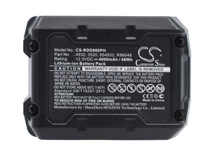 Battery for AEG BWS 12C 3520, 3526, 4932, 584932, 954932, L1215, L1215P, L1215R,