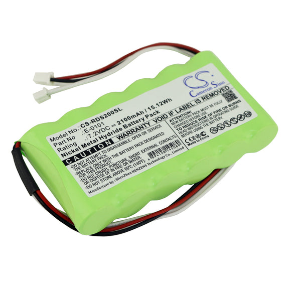 Battery for Rover ST2 BAT-PACK-DS8, E-0101 7.2V Ni-MH 2100mAh / 15.12Wh