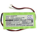 Battery for Rover C2 BAT-PACK-DS8, E-0101 7.2V Ni-MH 2100mAh / 15.12Wh