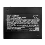 Battery for RAE QRAE II Gas Monitor Detector 020-3402-000 3.7V Li-Polymer 2300mA