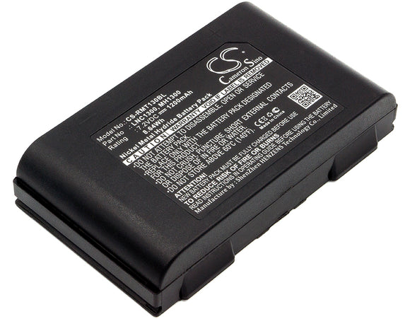 Battery for Ravioli MH1300 LNC1300, MH1300, NC1300 7.2V Ni-MH 1200mAh / 8.64Wh