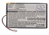 Battery for RightWay 550 YT404060 1S1P 3.7V Li-Polymer 900mAh