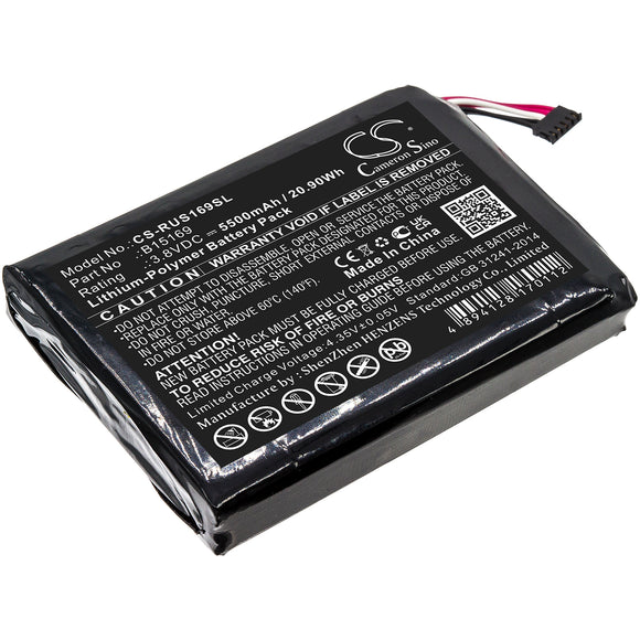 Battery for Ring Stick Up Cam B15169 3.8V Li-Polymer 5500mAh / 20.90Wh