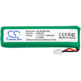 Battery for Revolabs 05-TBLMICEX-OM-11 07-SOLOMICBATTERY, VM9158 3.7V Li-Polymer