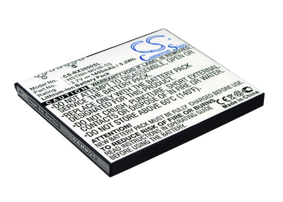 Battery for HP iPAQ hx2115 35H00041-01, 35H00042-00, 360136-001, 360136-002, 364