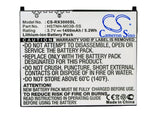 Battery for HP iPAQ rx3715 35H00041-01, 35H00042-00, 360136-001, 360136-002, 364