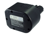 Battery for Ryobi BID-1240 B-1203F2, B-1220F2, B-1222H, B-1230H 12V Ni-MH 1500mA