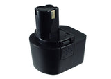 Battery for Ryobi BID-1230 B-1203F2, B-1220F2, B-1222H, B-1230H 12V Ni-MH 3000mA