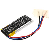 Battery for Sennheiser Presnce AHB471233PST, BA 170 3.7V Li-Polymer 120mAh / 0.4