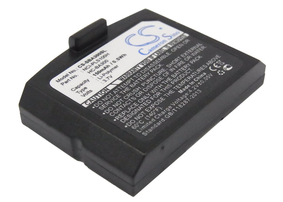 Battery for Sennheiser IS410 500898, HC-BA300, NCI-PLS100H 3.7V Li-Polymer 150mA