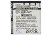 Battery for Samsung Digimax L70 SB-L0837, SLB-0837 3.7V Li-ion 820mAh