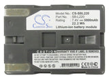 Battery for Leaf Aptus 22 7.4V Li-ion 3000mAh