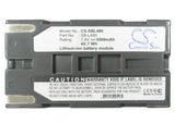 Battery for Samsung VP-L500 SB-L480 7.4V Li-ion 5500mAh