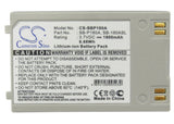 Battery for Samsung VP-X300L SB-180ASL, SB-P180A, SB-P180AB 3.7V Li-ion 1800mAh