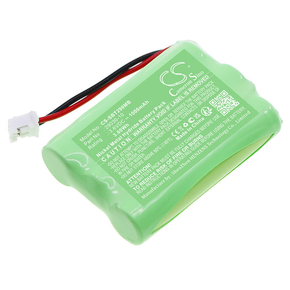 Battery for Summer 29040  29030-10 3.6V Ni-MH 1000mAh / 3.60Wh