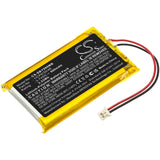 Battery for Sanitas SBY 98  1ICP6/30/48 3.7V Li-Polymer 900mAh / 3.33Wh