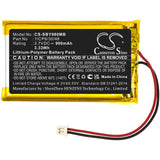 Battery for Sanitas SBY 98  1ICP6/30/48 3.7V Li-Polymer 900mAh / 3.33Wh