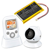 Battery for Sanitas SBY 98  1ICP6/30/48 3.7V Li-Polymer 900mAh / 3.33Wh