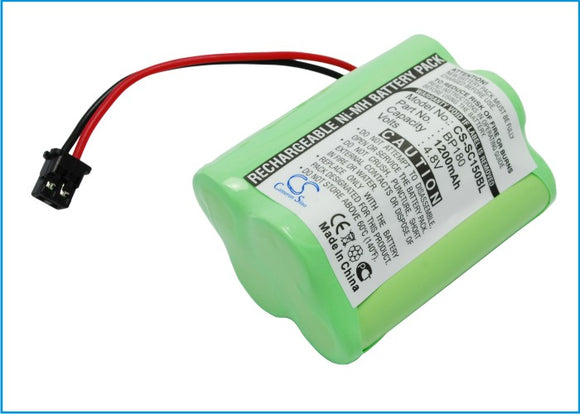 Battery for Bearcat BC245XLT BP120, BP150, BP180, BP250 4.8V Ni-MH 1200mAh / 5.7