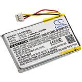 Battery for SportDog DF-CTR SAC00-16365 3.7V Li-Polymer 950mAh / 3.52Wh